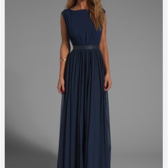 Alice + Olivia navy maxi - Picture 1 of 12